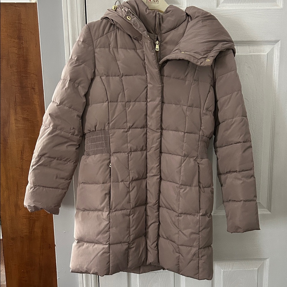 Cole Haan size M Women's Taupe Quilted Jacket